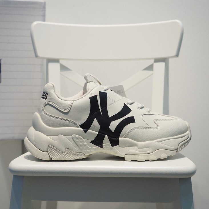 Giày Sneaker MLB màu trắng chữ ny đen  ( Full box) | BigBuy360 - bigbuy360.vn