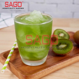 Ly Thủy Tinh Union Trà Đá Bầu Lùn 250ml , Thủy Tinh Cao Cấp Nhập Khẩu Thái Lan
