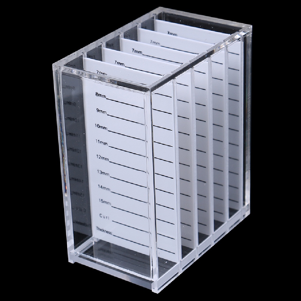 Hộp Đựng Lông Mi Giả 5 Tầng Bằng Acrylic Tiện Dụng Đứng