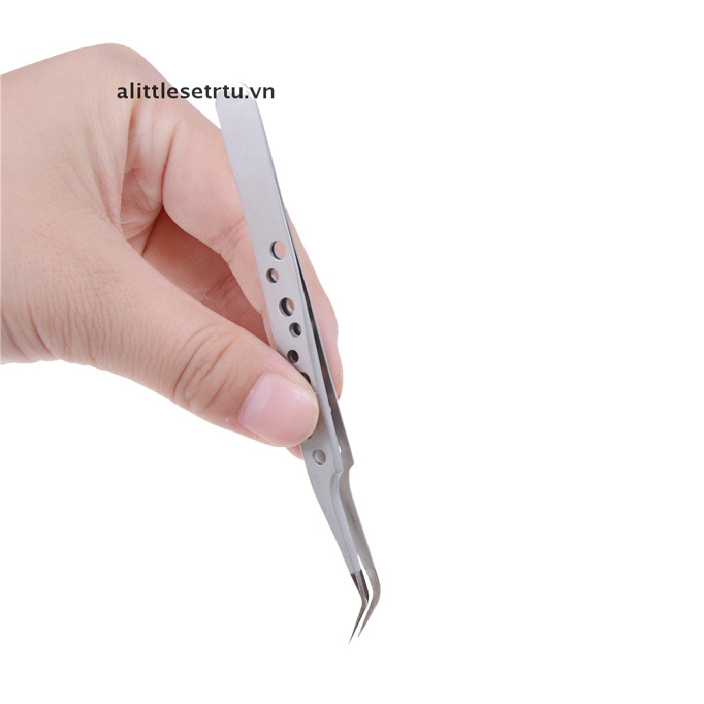 1 Nhíp Sửa Chữa Điện Tử Bằng Thép Không Gỉ Dày Cứng