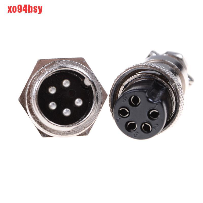 1 Ổ Cắm Hình Lỗ Cắm 2 / 3 / 4 / 5 / 6 / 7 / 8 Pin 16mm Gx16-4