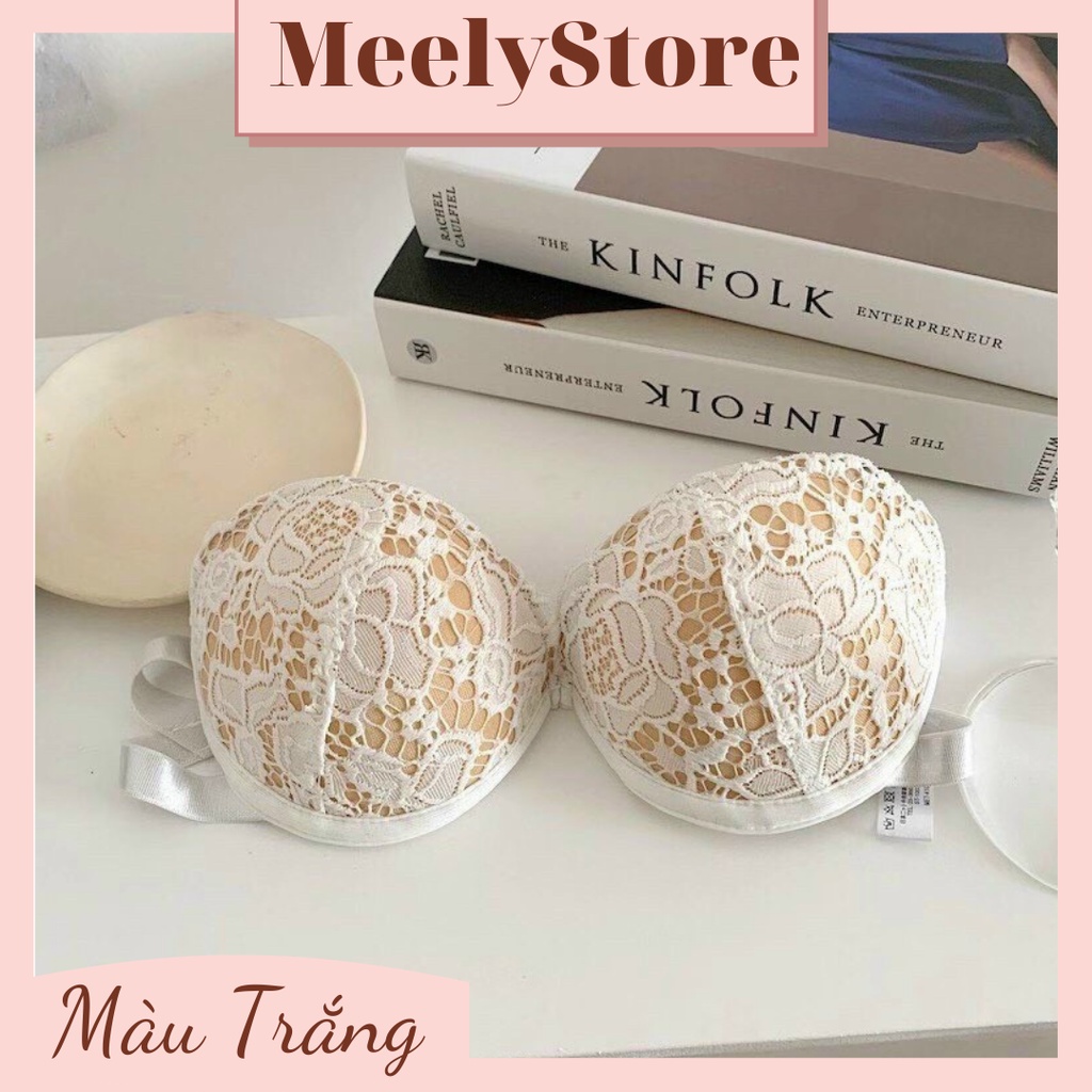 Áo Lót  Ren Cúp Ngực Chống Tụt Có Gọng Nữ Tặng Kèm Dây Trong  Nâng Ngực Mút Vừa Ôm Sát, Nâng Đẩy Ngực - R01