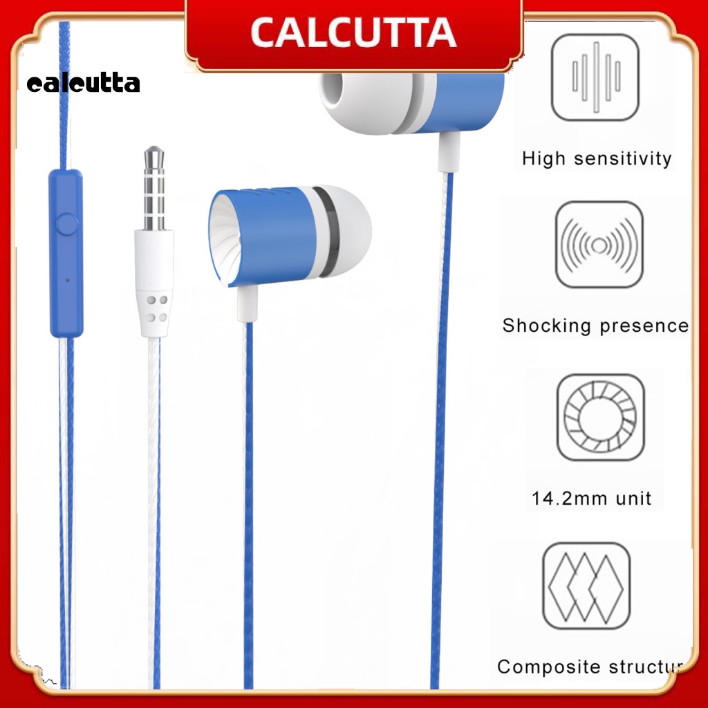 Tai Nghe Nhét Tai Jack 3.5mm Bass Trầm Thiết Kế Thể Thao Cao Cấp