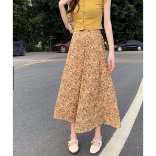 [ORDER ] Váy chiffon hoa nhí nữ tính Hàn