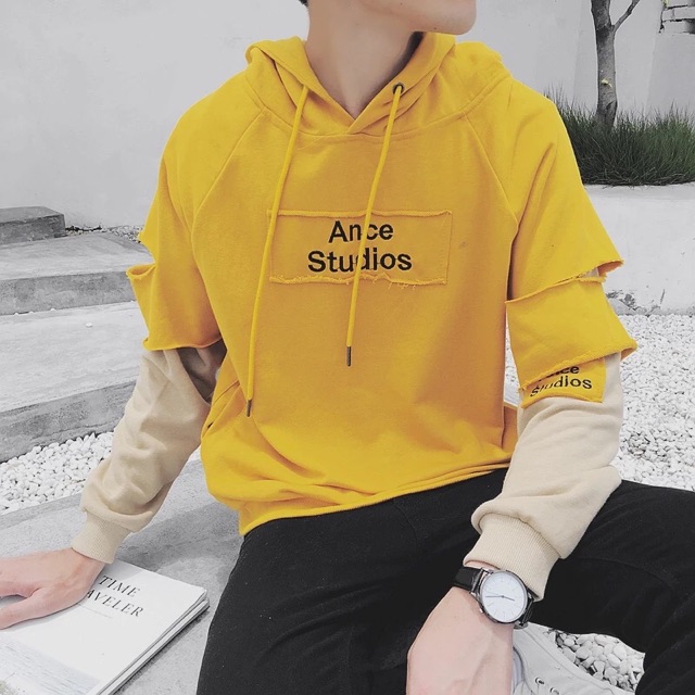 Áo hoodie nỉ unsiex form rộng Studios nam nữ ulzzang Wind | BigBuy360 - bigbuy360.vn