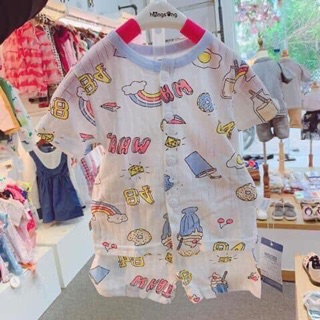 100k/5 Bộ Cotton giấy cho bé siêu đẹp