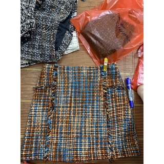 Chân váy dạ tweed tuyển si loại 1