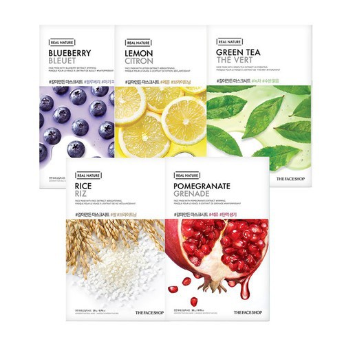 MẶT NẠ GIẤY / THE FACE SHOP / Mặt Nạ Giấy The Face Shop Real Nature Mask Sheet - 20g | BigBuy360 - bigbuy360.vn