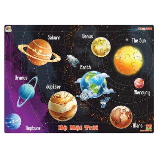 Bộ tranh xếp hình 70 mảnh - hệ mặt trời