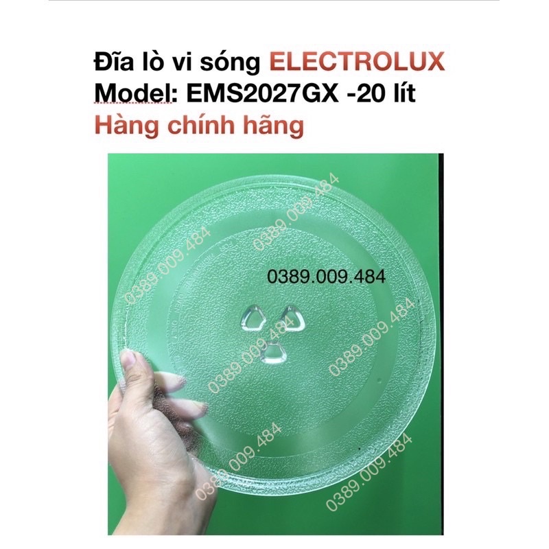 Đĩa lò vi sóng ELECTROLUX EMS2027GX -20 lít