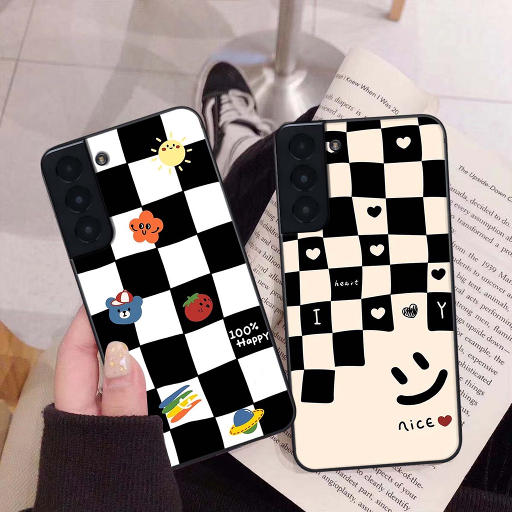 Ốp Samsung S21 / S21 FE / S21 Plus / S21+ họa tiết hoa, gấu thời trang, ốp dẻo bền đẹp