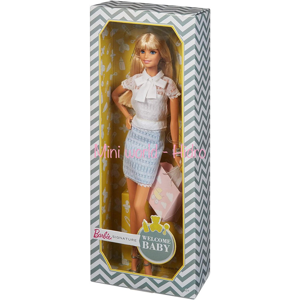 Búp bê Barbie signature Welcome Baby Doll model muse chính hãng fullbox.