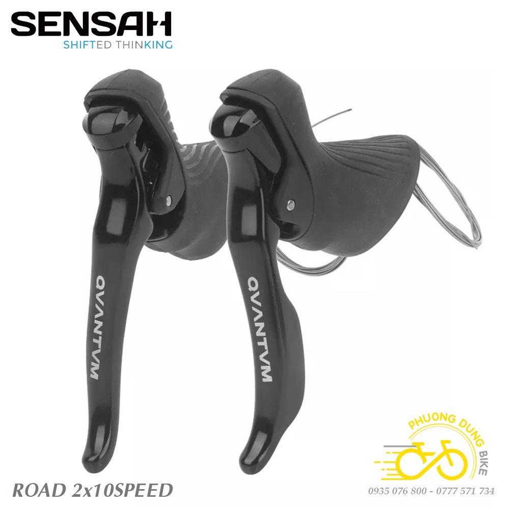 Tay đề lắc xe đạp SENSAH 2x7S 2x8S 2x9S 2x10S 2x11 Speed - Hàng chính Hãng