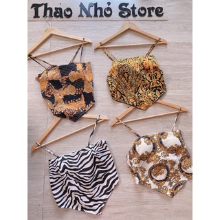 áo yếm hai dây hở lưng cột nơ