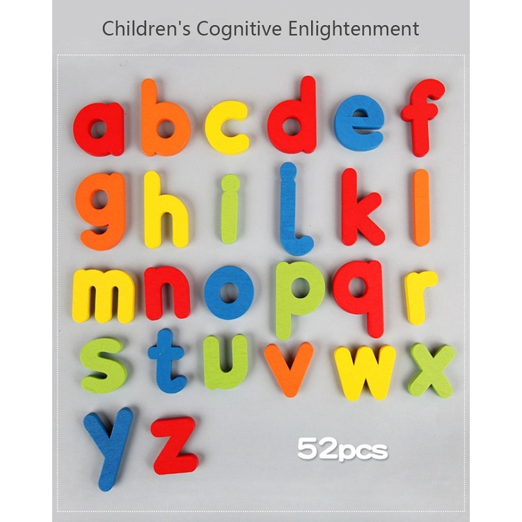 Đồ Chơi Giáo Dục Bộ Thẻ Học Thông Minh Chữ Cái Tiếng Anh, Bộ thẻ 52 chi tiết ghép chữ Spelling game