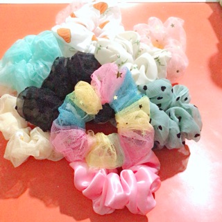 100 Dây buộc tóc srunchies