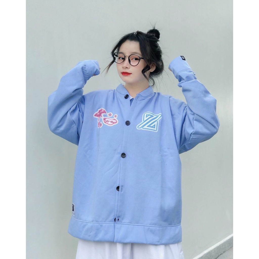 Áo Khoác Cardigan In Logo Chất Nỉ Ngoại Chống Nắng Cực Tốt