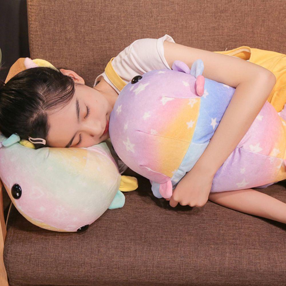 Gối Nhồi Bông Hình Khủng Long / Cá Salamander Nhiều Màu Sắc Dễ Thương Trang Trí Phòng Khách