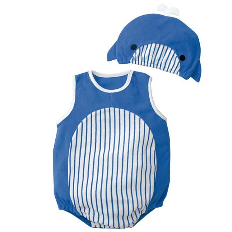 Bộ Jumpsuit cộc tay nhiều họa tiết đáng yêu cho bé