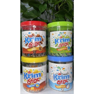 kẹo mềm krimtix hộp 100 que