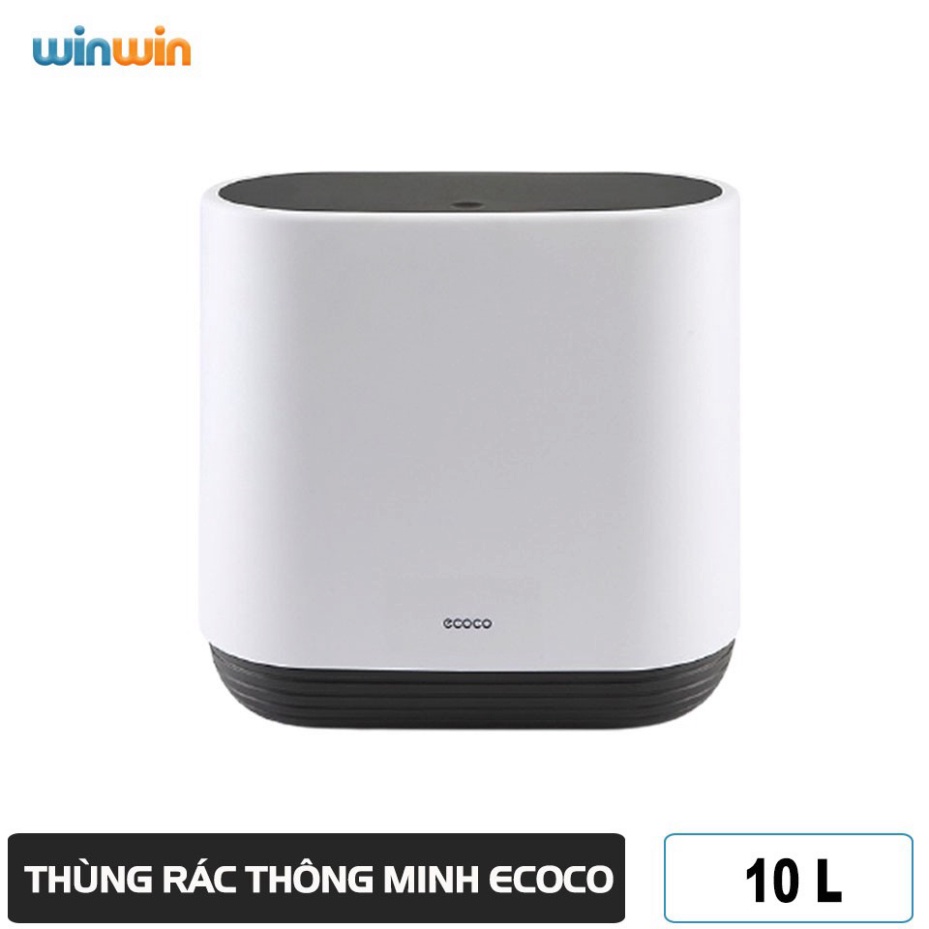 Thùng rác thông minh ECOCO - Thùng rác cao cấp công nghệ Nhật Bản hàng nhập khẩu chính hãng Thể Tích 10L