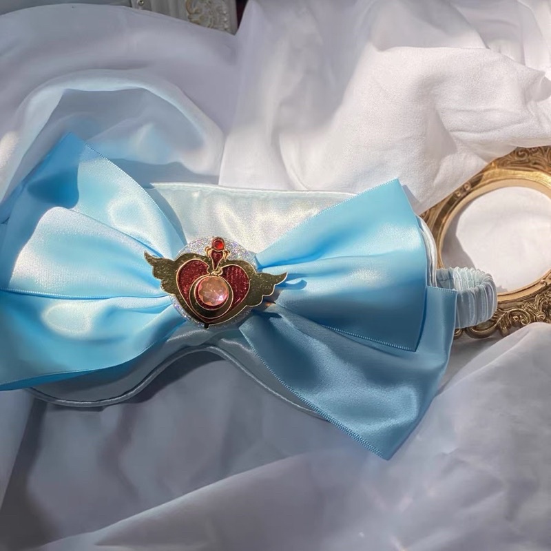BỊT MẮT NGỦ KIÊM BĂNG ĐÔ CÀI TÓC NƠ TO SAILOR MOON