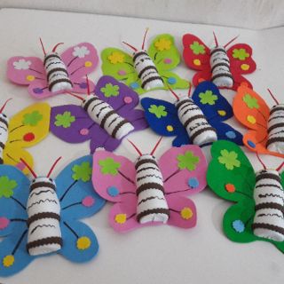 10c bướm sắc màu
