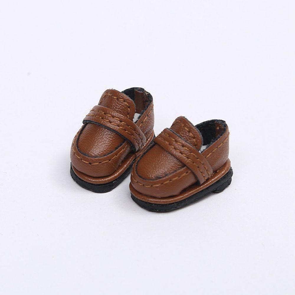 Giày Boot Da Bò Dễ Thương Cho Búp Bê 1 / 12BJD