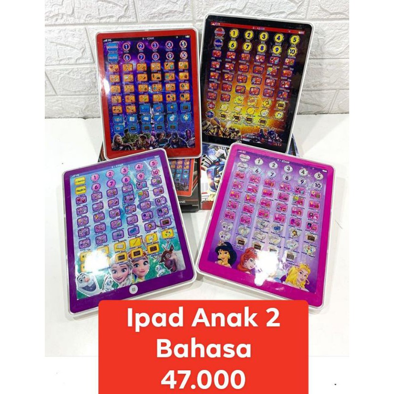 Đồ Chơi I PAD 2 Ngôn Ngữ 4 Ngôn Ngữ Cho Bé
