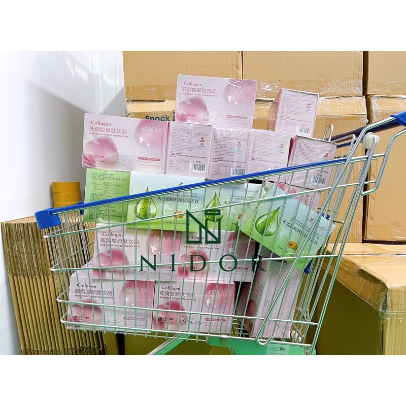 Combo Giá Sỉ 10 Hộp Yến Collagen Trắng Da, Chống Lão Hoá - Yến Trắng/Hồng - Rosebeauty - Skin X9