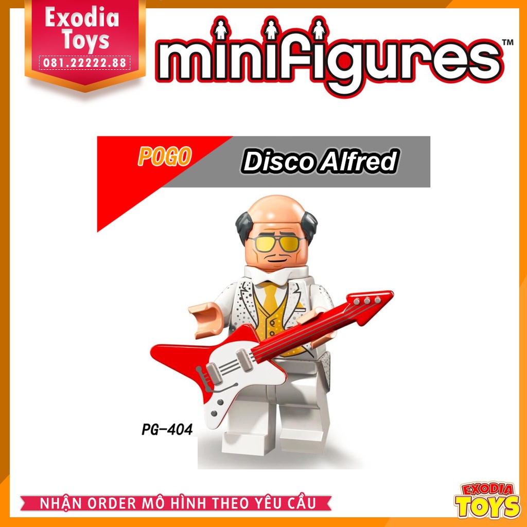 Xếp hình minifigure siêu anh hùng The Lego Batman Movie - Đồ Chơi Lắp Ghép Sáng Tạo - POGO 8106