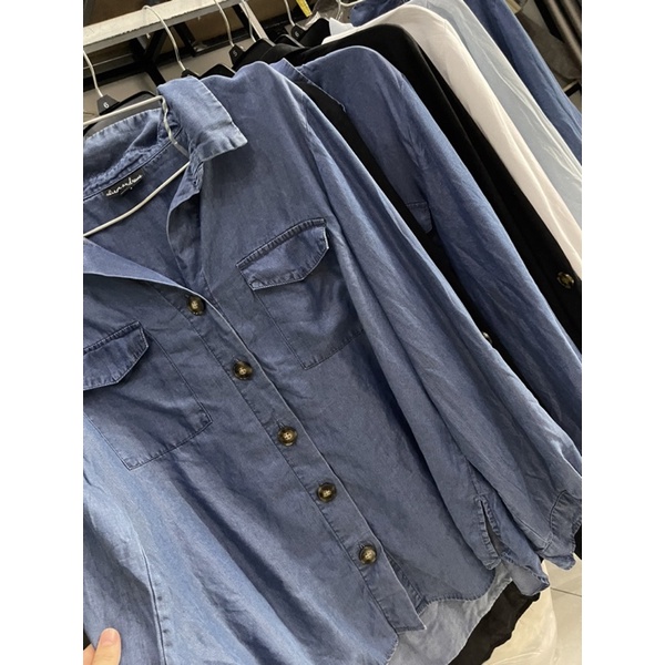 ÁO SƠMI NỮ PHOM UNISEX