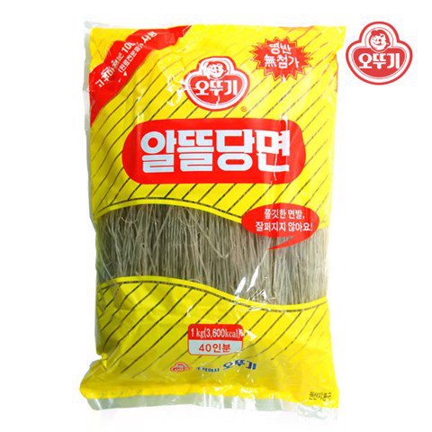 Miến Khô Ottogi Hàn Quốc Loại 1 Gói 1Kg, miến khoai lang 200 g
