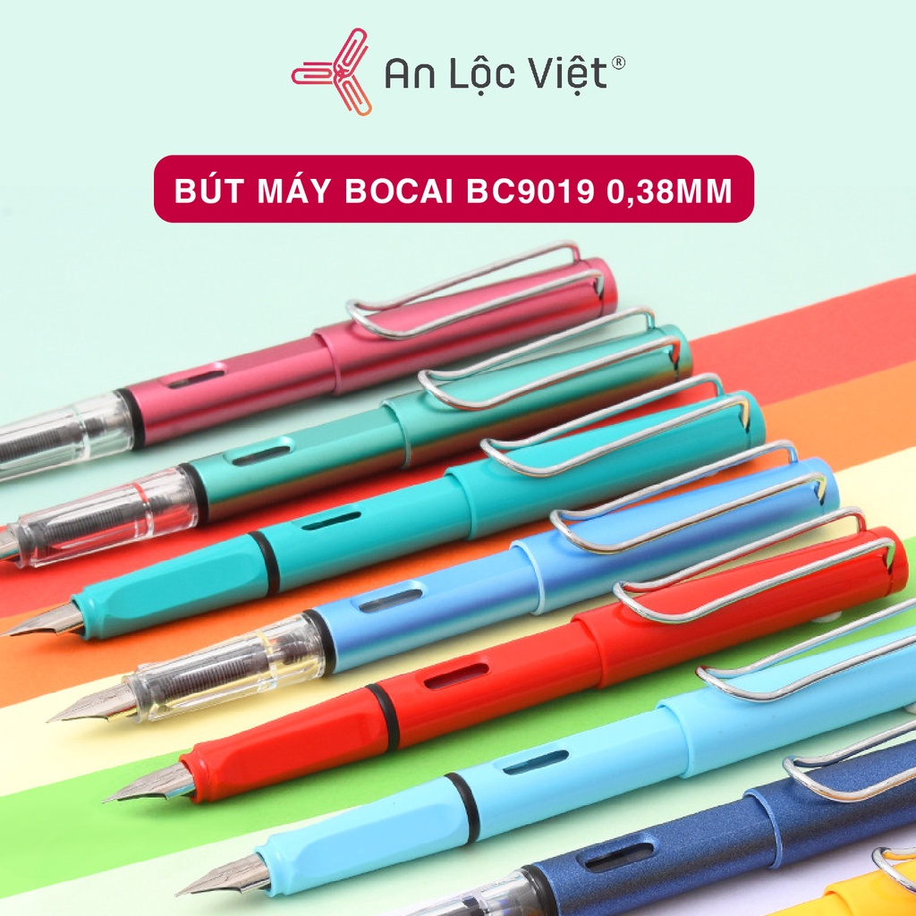 Bút Máy Bocai BC9019 0,38mm Ngòi Mài Êm Trơn