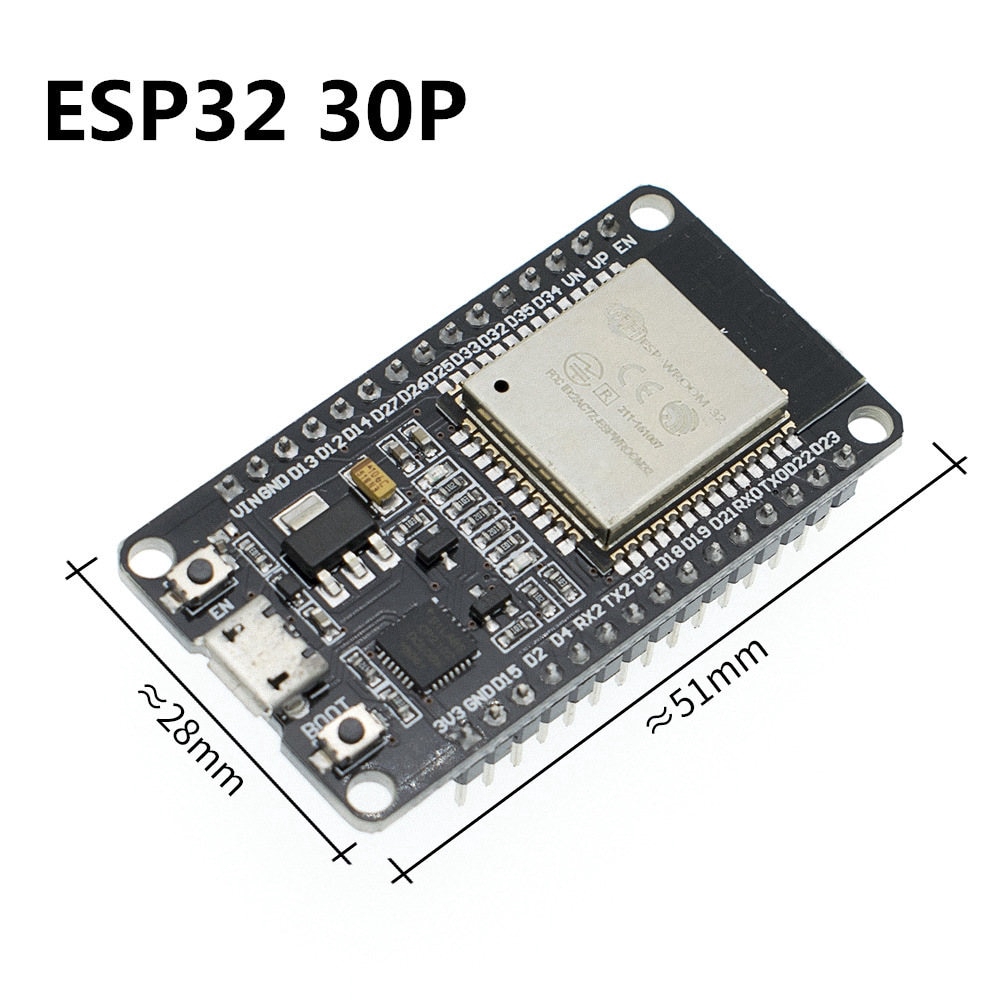 Bảng Mạch Phát Triển Wifi+Bluetooth Esp32 30p/38p Esp-32 Esp-32S Esp-Wroom-32 | WebRaoVat - webraovat.net.vn