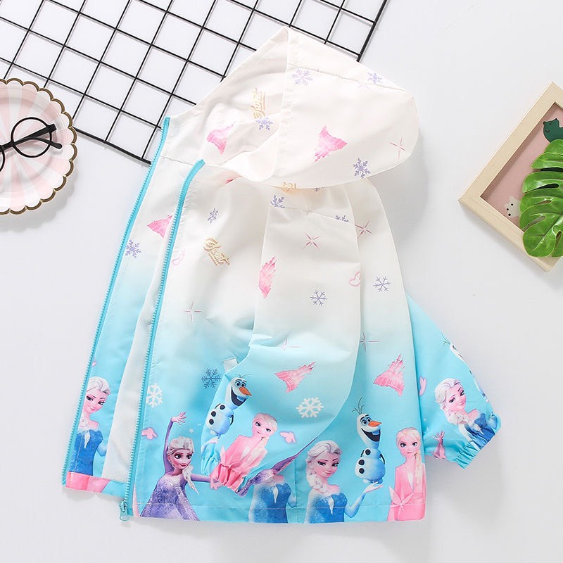 Áo Khoác Gió Họa Tiết Elsa MD235 -  Jumping Beans Official Store