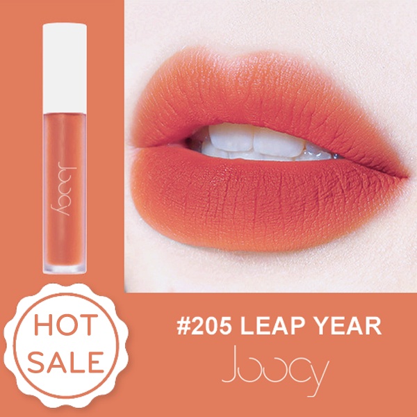 Son Kem Lì JOOCY Thiên Nhiên Mịn Môi, Chất Son Dày, Lâu Trôi Nhiều Màu Thời Trang Cá Tính Không Chì Giãm Môi Thâm