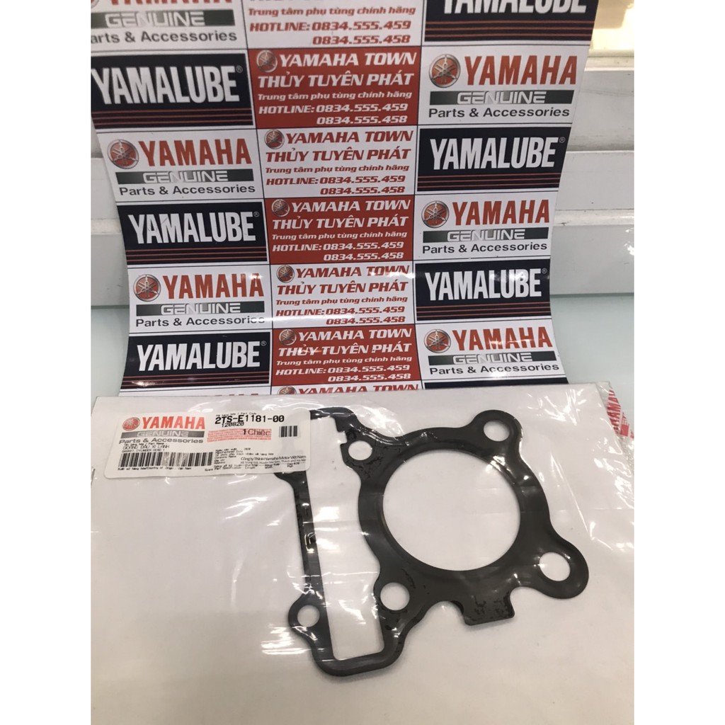 Gioăng đầu xi lanh Janus,Grande,Freego chính hãng Yamaha