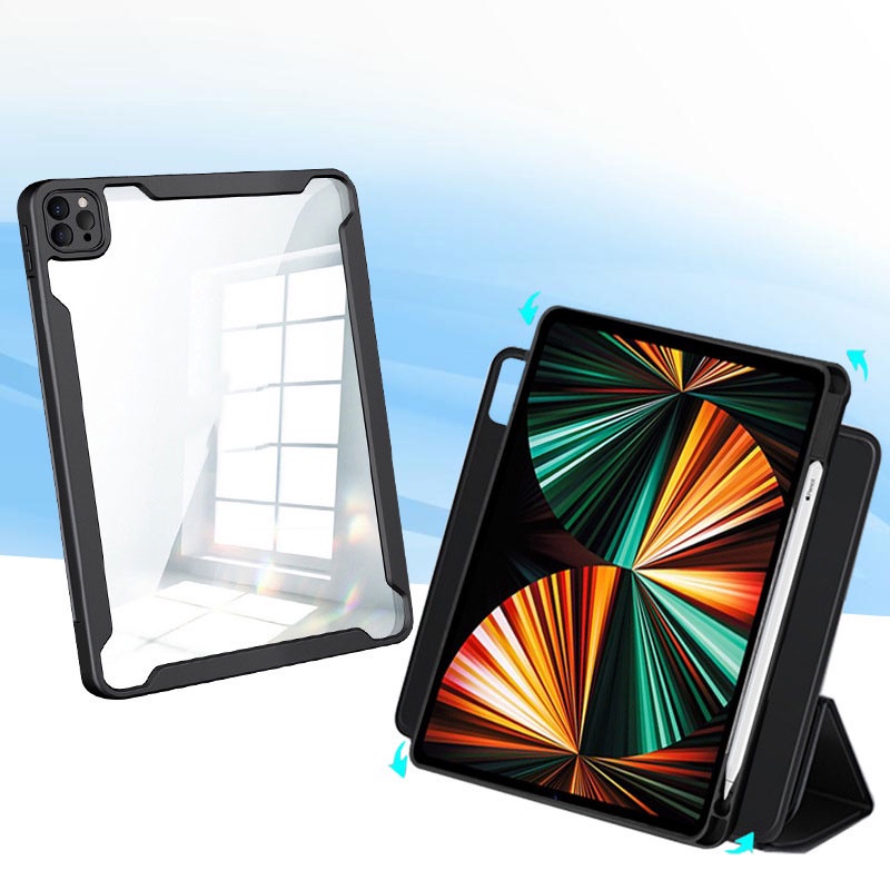 Ốp Máy Tính Bảng Silicon Nam Châm Xoay 360 Độ Cho IPad Mini 6 IPad Air410.9 Air5 2022 IPad 9 Pro11