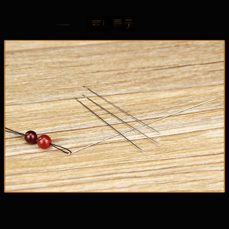1 kim xỏ hạt 125mm kết cườm xỏ vòng công cụ hỗ trựo làm trâm làm trang sức cổ trang cosplay cổ phục