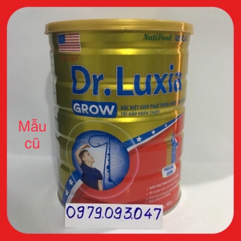 Sữa bột Dr. Luxia Grow - lon 900g ( phát triển chiều cao ) HSD: 01/2024