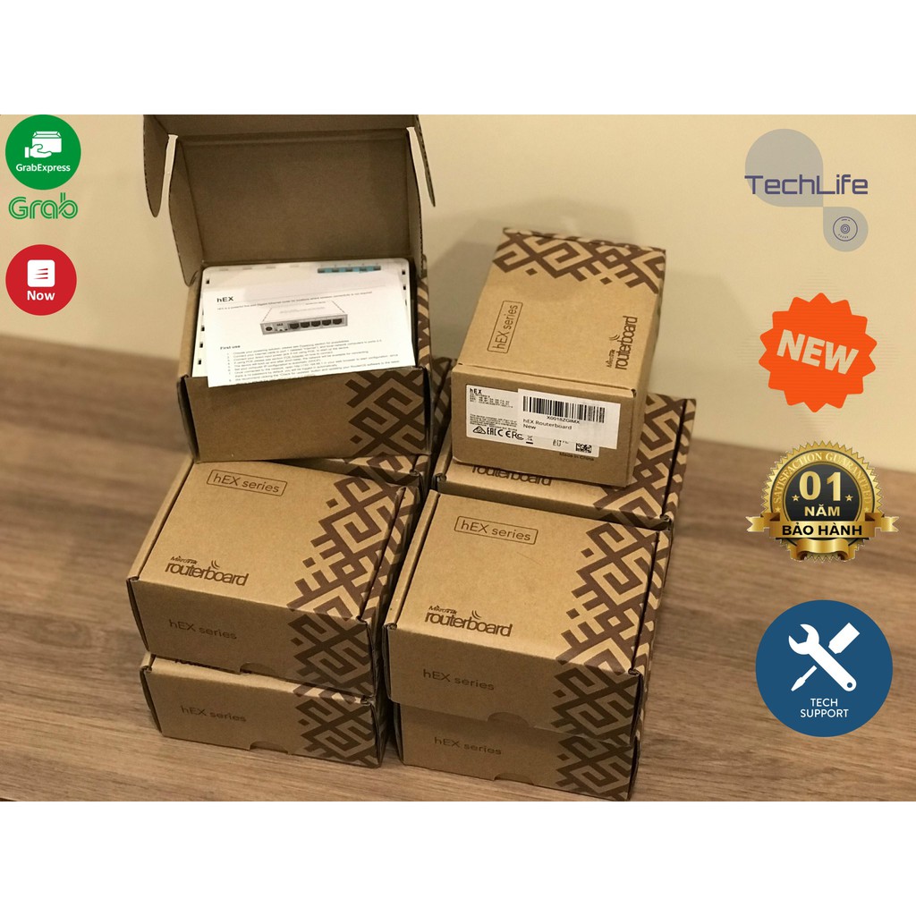 Thiết bị Router Mikrotik rb750gr3 | New - Fullbox | Hỗ trợ cài đặt miễn phí