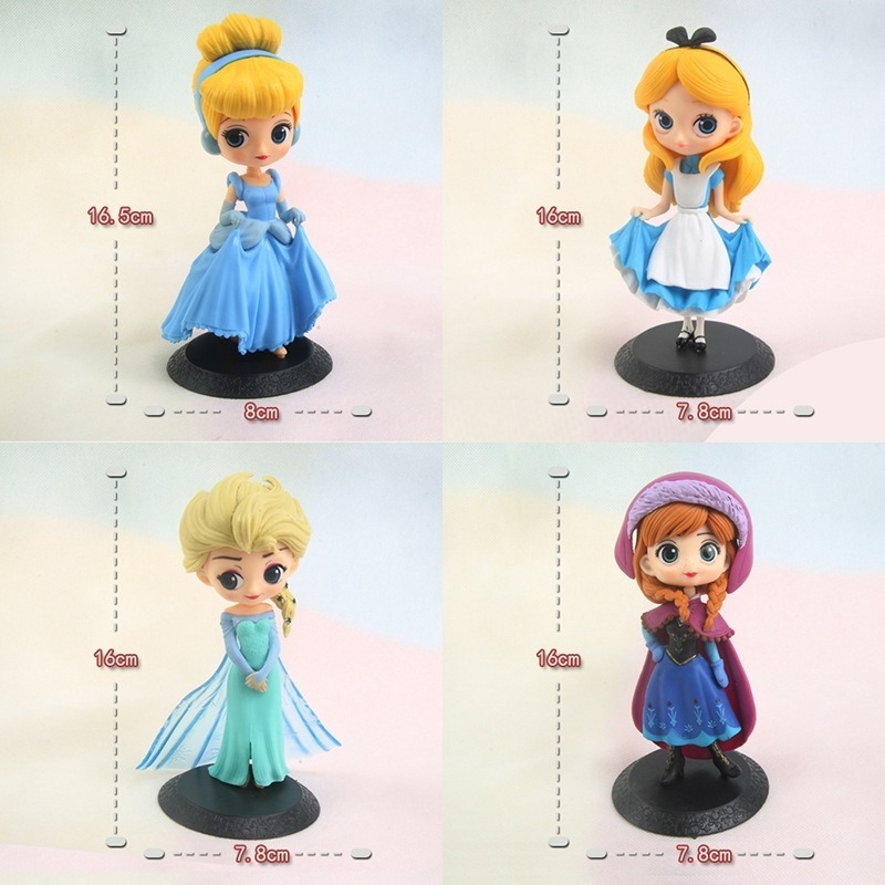 Mô Hình Công Chúa Disney Aisa Anna Alice Trang Trí Bánh Kem Sinh Nhật Dành Cho Trẻ Em