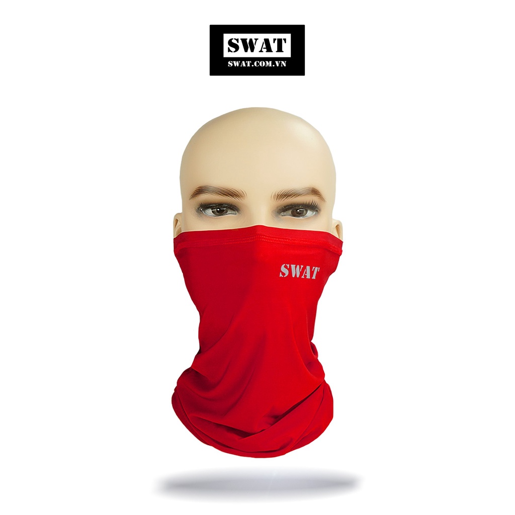 Khăn đa năng chống nắng SWAT siêu chất lượng, siêu đẹp màu đỏ tiện lợi