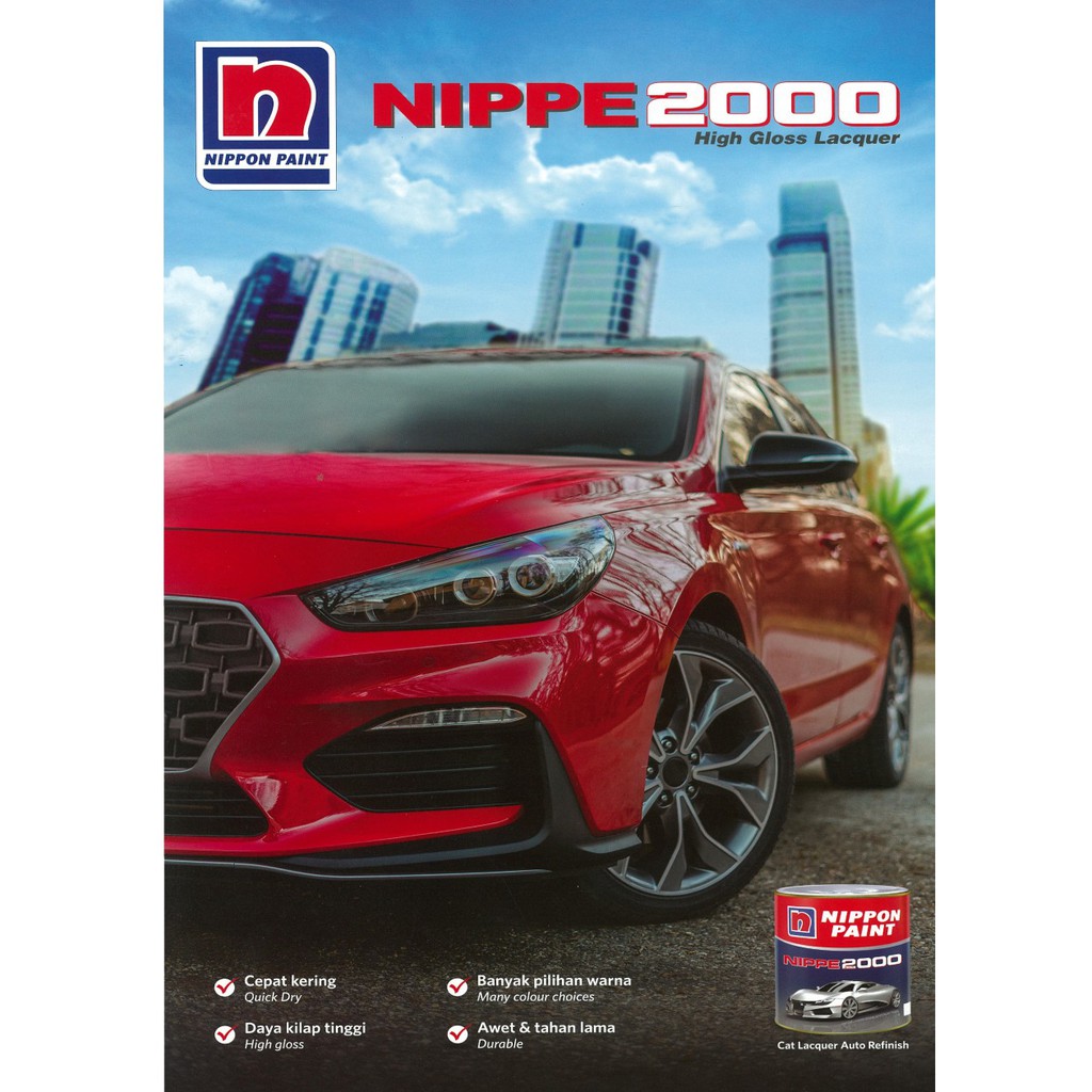 (hàng Mới Về) Sơn Nippon Nippe 2000 Duco 1kg Chất Lượng Cao