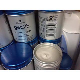 ( HÀNG NỘI ĐỊA ĐỨC CÓ BILL )Sáp vuốt tóc Got2b Strand Matte