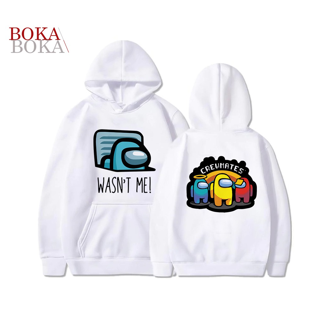 Áo Hoodie Unisex Nam Nữ Among US In Mặt trước Nhiều Mẫu & và mặt sau Crewmates