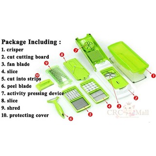 Bộ dụng cụ cắt gọt rau củ quả Nicer Dicer Plus