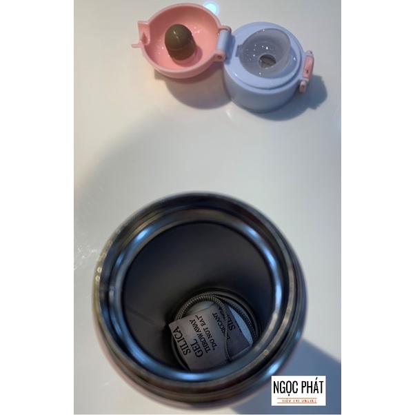 BÌNH GIỮ NHIỆT INOX 304 500ML HỌA TIẾT DỄ THƯƠNG