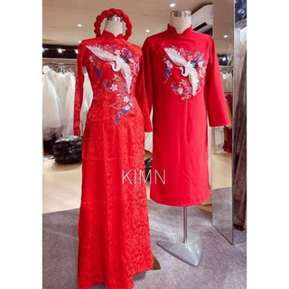 Áo dài cặp dâu rể